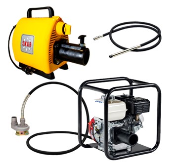 Vibrador pêndulo de betão